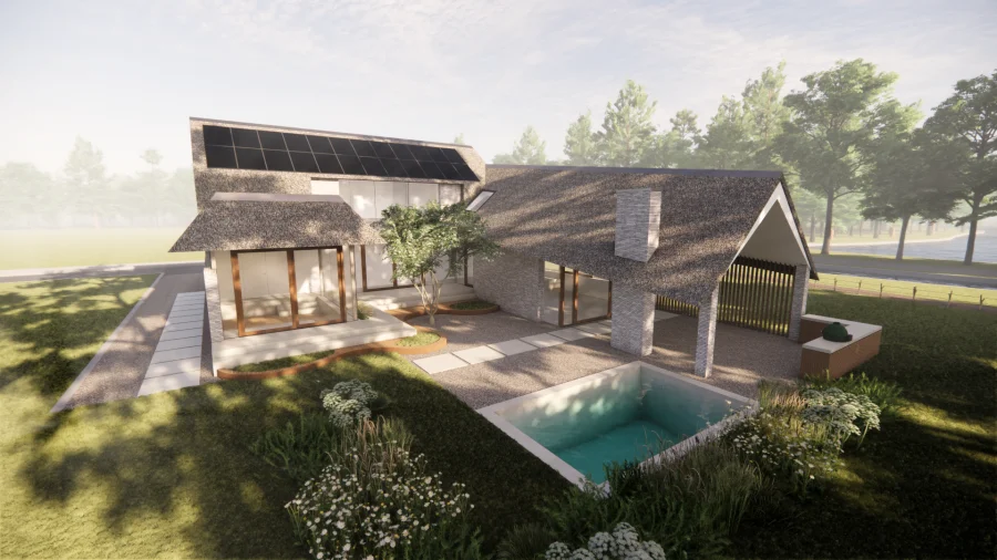 Sabi Architectuur 3D visualisatie
